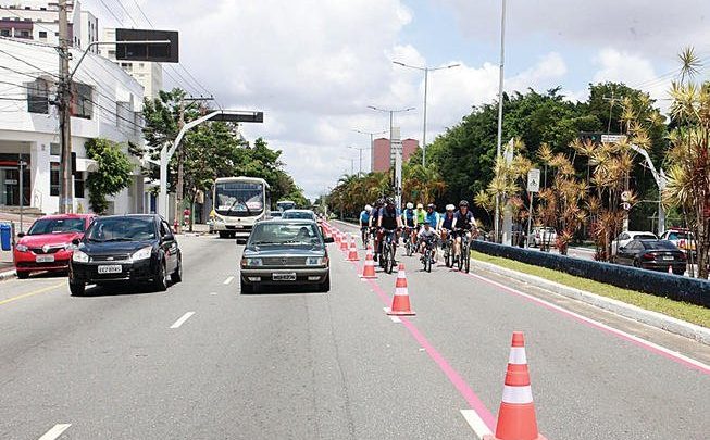 Nova ciclofaixa já funciona aos domingos em São Caetano