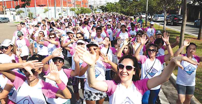 caminhada mulheres em movimento