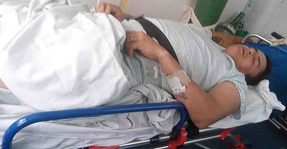 Paciente reclama de descaso em Hospital Albert Sabin