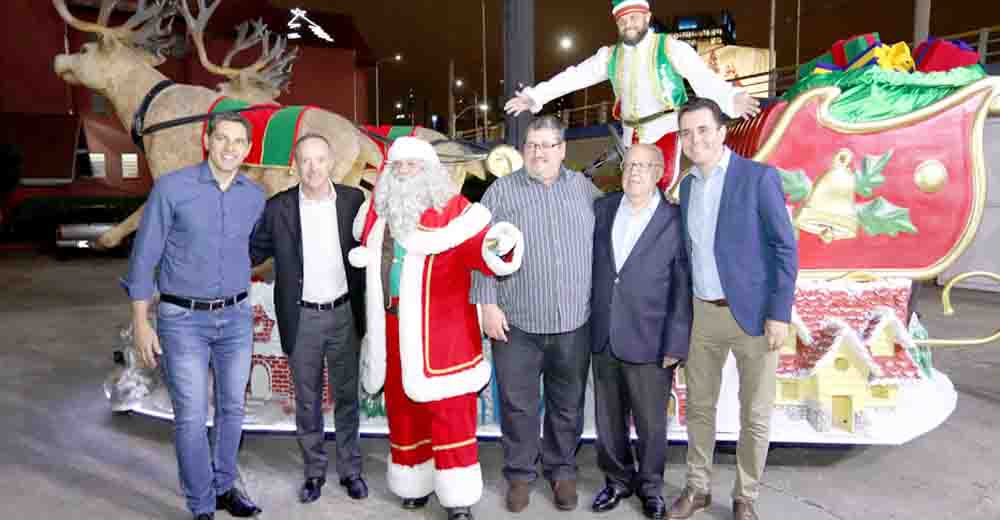 Inauguração de decoração de Natal da Acisa tem PPP