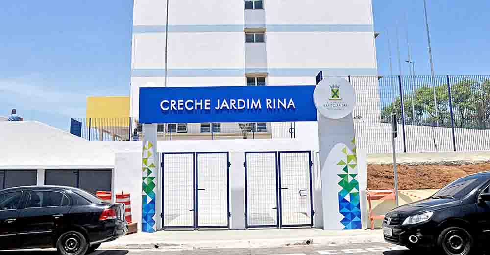 Creche Jardim Rina é inaugurada em Santo André