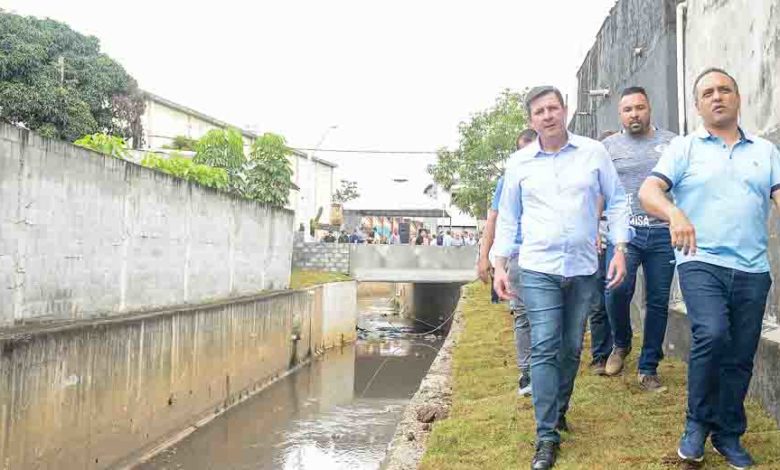 Prefeito Orlando Morando entrega canalização do córrego Pindorama