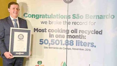 Cidade que mais recolhe óleo usado no mundo, S. Bernardo traça plano para usina de biodiesel