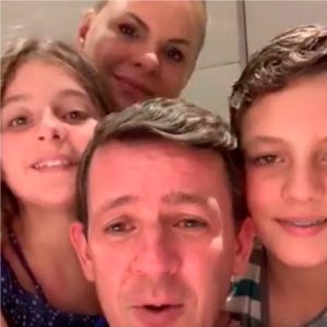 Orlando Morando em família