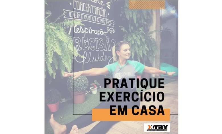 Pratique exercício em casa