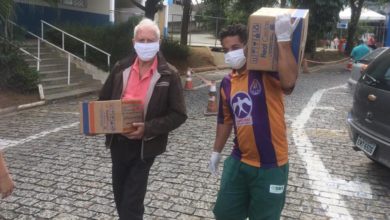 São Bernardo estende distribuição de cestas básicas para condutores escolares e taxistas