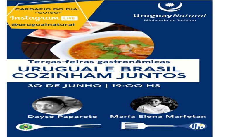 chefs do Brasil e do Uruguai