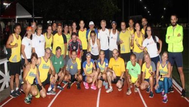 equipes de corrida de rua da região