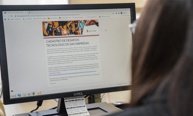 Cadastro desafios tecnológicos