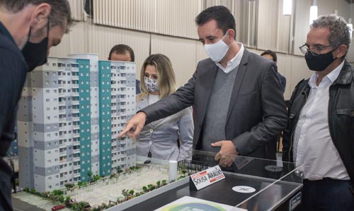 Maquete do Residencial João Ducin - Foto - Alex Cavanha_PSAsite