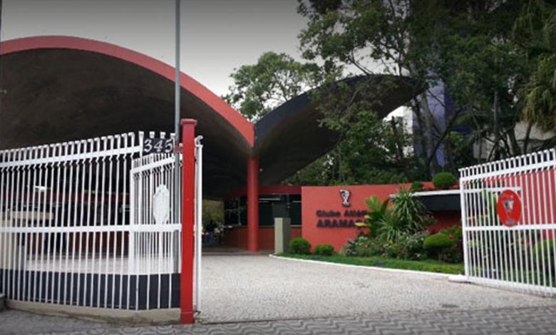 Na chegada