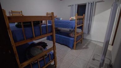 Foto PMETRP João Damásio - Dormitórios do novo abrigo provisório para moradores em situação de rua da ABASC, em Ribeirão Pires