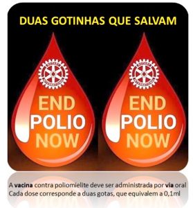 Rotary Club promove o Dia Mundial de Combate à Pólio