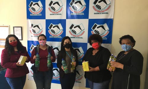 BRK Ambiental doa kits de higiene e limpeza para duas instituições de Mauá