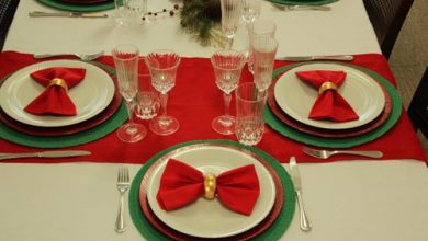 Como decorar a mesa da ceia para o Natal sem gastar muito