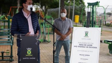Santo André entrega área de lazer no bairro Camilópolis