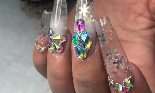Unhas para o Ano Novo