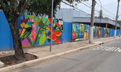 São Bernardo do Campo ganha painéis homenageando fauna e flora local