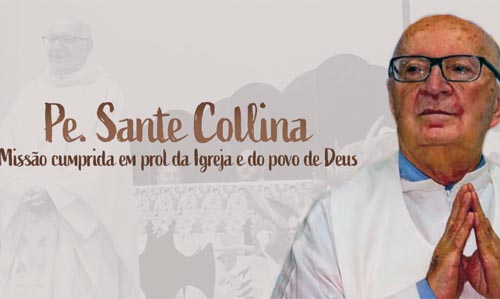 Padre Sante Collina morre por complicações da Covid
