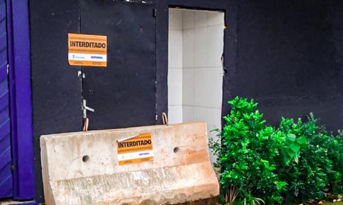 Prefeitura de Santo André interdita tabacaria no bairro Bangu
