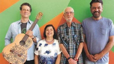 Edu Guerra - Jurema Barreto de Souza – Zhô Bertholini e Rui Ferreira – foto: João Sampaio