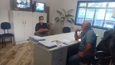 Prefeito Marcelo Lima com o presidente Jesomar Alves Lobo
