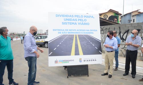 Por meio de parceria entre os municípios, obra vai beneficiar motoristas que saem do Corredor ABD sentido bairro Piraporinha