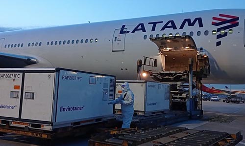 Avião com 8,6 milhões de doses da Vacina do Butantan