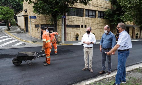 São Caetano ultrapassa 226 mil m² de ruas e avenidas recapeadas