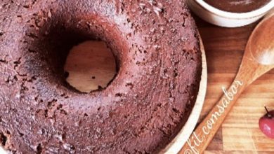 BOLO DE CACAU COM CALDA CREMOSA ZERO AÇÚCAR