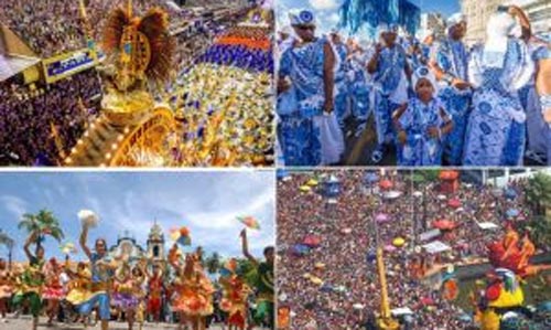 Carnaval no Rio de Janeiro, Brasil Fernando Grilli Riotur / Fábio Marconi / Passarinho Prefeitura Olinda / Roberto Pereira SEI