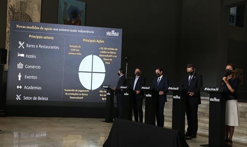 Doria lança plano de apoio econômico a setores mais afetados na pandemia