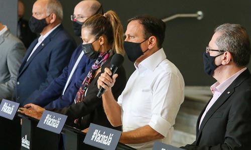 Governador João Doria anunciou nesta quarta-feira