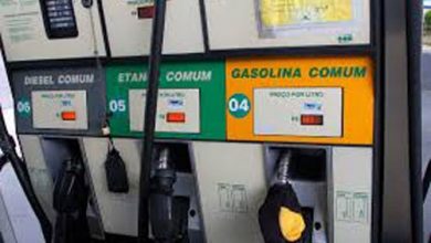 Bomba de gasolina no posto