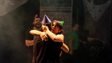 Gravação de Dois Pra Lá, Dois Pra Cá, Cia Grite de Teatro. Kleber di Lázzare