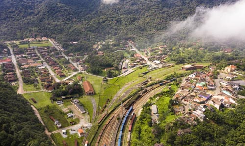 Pátio Ferroviário de Paranapiacaba - Foto - Leo Giantomasi