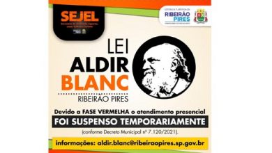SEJEL suspende temporariamente atendimento técnico aos artistas da Lei Aldir Blanc