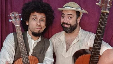 Weslei Soares e Joao Rocha (Cia Canta Circo e Teatro) Foto - Santiago Rocha