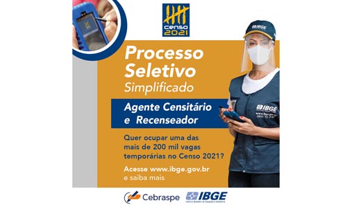 Divulgação Processo Seletivo IBGE