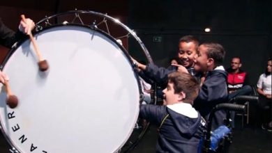 foto Ensaio- concerto Sensorial meninos surpresos