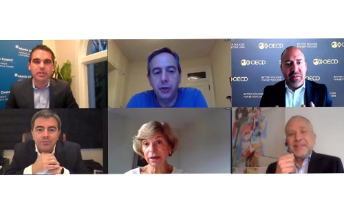 Live realizada pelo Latin Trade e WTC Curitiba e Joinville reuniu os especialistas Álvaro Santos Pereira, Dirk Donath e Jason Marczak, com mediação de Maria Tereza Fleury