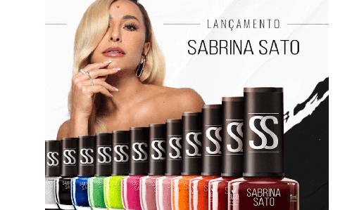 Sabrina Sato lança sua primeira coleção de esmaltes