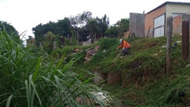 Capina e roçada córrego dos Meninos, Dominicanos, Apiaí e Graciliano Ramos -