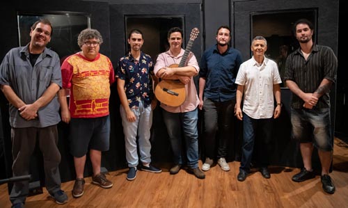Gravação do álbum Influência de Jackson. Foto Paulo Rapoport (1)