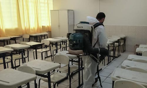 Março 2021 - Limpeza Desinfetante EM Sebastião Vayego