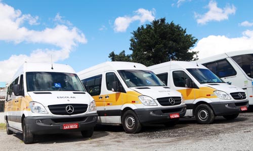 Transporte escolar - Foto - Helber Aggio