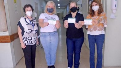 Vacinação profissionais da educação - Foto - Angelo Baima