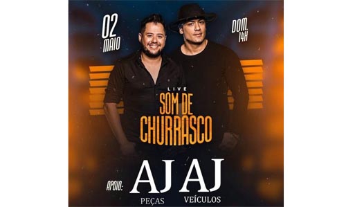 Hugo e Tiago fazem segunda live