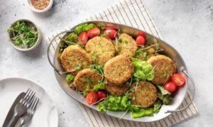 Hambúrguer de quinoa