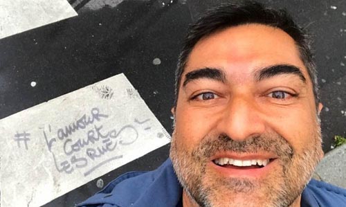 Zeca Camargo comemora o aniversário de Roberto Carlos. Crédito: Instagram @zecacamargomundo
